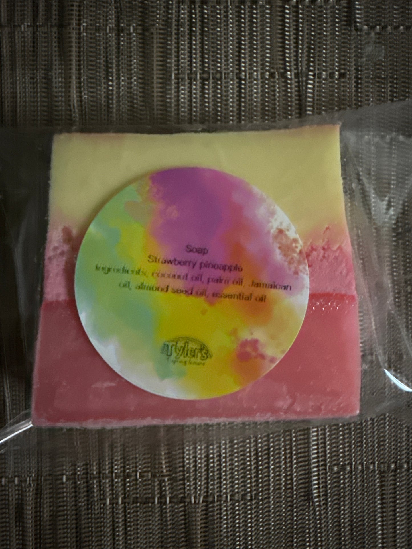 Strawberry pineapple soap